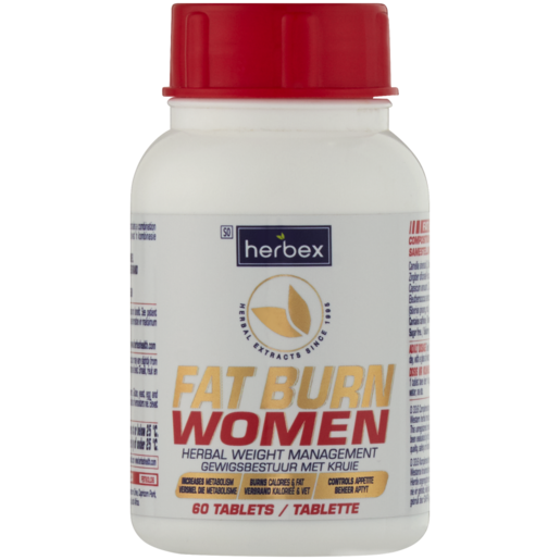 Herbex Fat Burn For Woman 60 Tablets