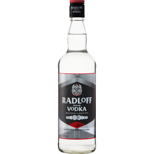 Radloff Vodka Bottle 750ml