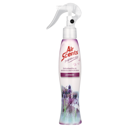 Air Scents Lavender Fragrance Mist Aerosol Air Freshener 180ml