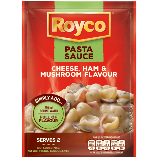 Royco Cheese Ham & Mushroom Instant Pasta Sauce 45g