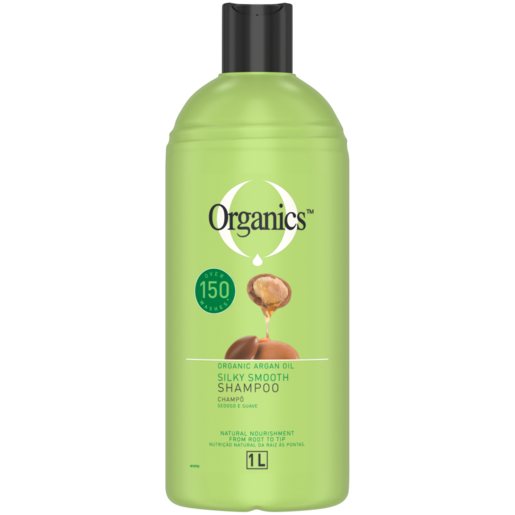 Organics Argan Oil Silky Smooth Shampoo 1L