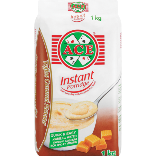 Ace Toffee Caramel Flavoured Instant Porridge 1kg