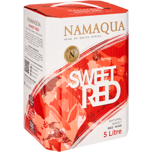 Namaqua Sweet Red Wine Box 5L