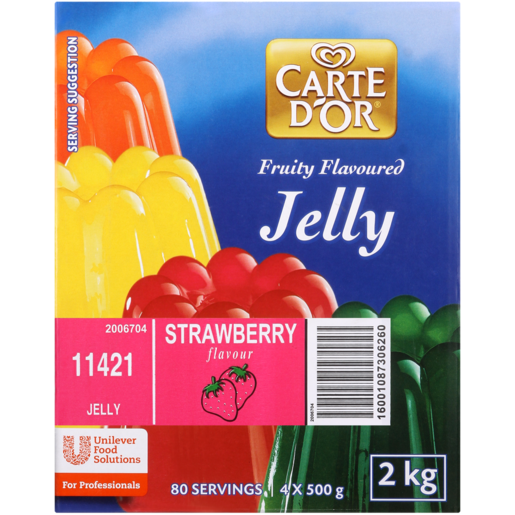 Carte D'Or Strawberry Flavoured Fruit Jelly 2kg