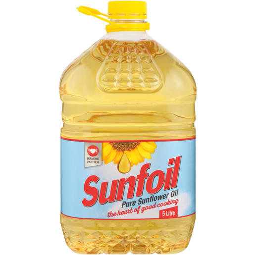 Sunfoil Pure Sunflower Seed Oil 5L