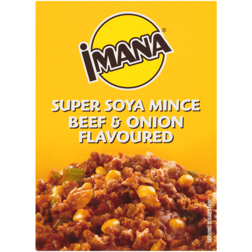 Imana Beef & Onion Flavoured Super Soya Mince 200g