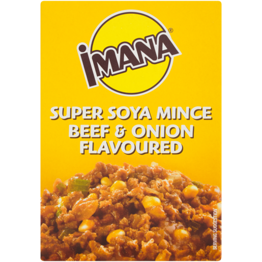 Imana Beef & Onion Flavoured Super Soya Mince 400g