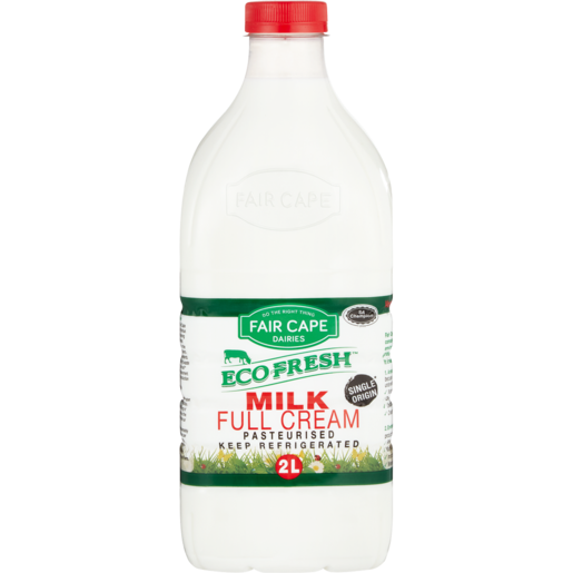 Fair Cape Dairies Ecofresh Full Cream Milk 2L