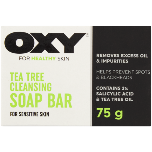 OXY Tea Tree Cleansing Facial Bar 75g