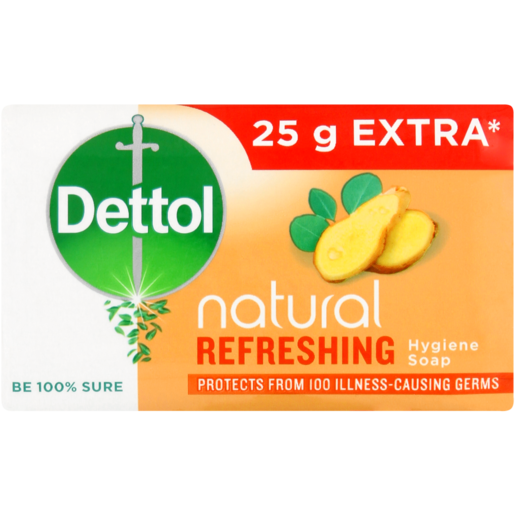 Dettol Natural Refreshing Hygiene Soap 175g