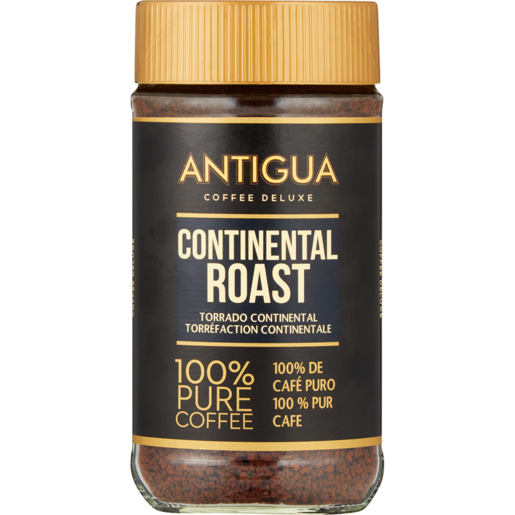 Antigua Continental Roast Instant Coffee Jar 200g