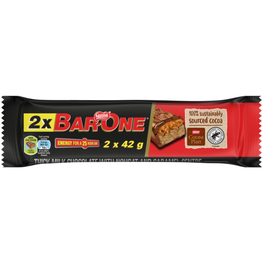 Bar-One Chocolate Bar 2 x 42g
