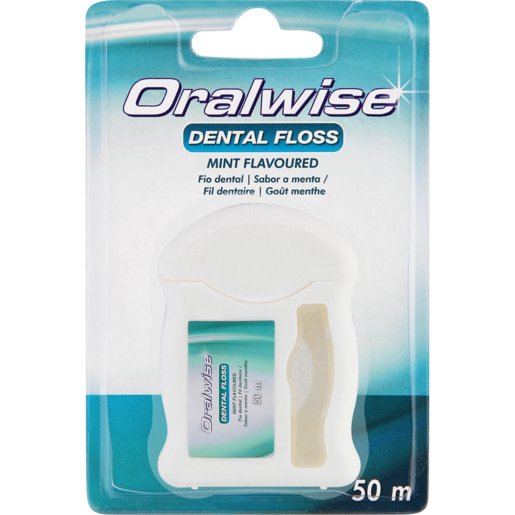 Oralwise Mint Flavoured Dental Floss 50m