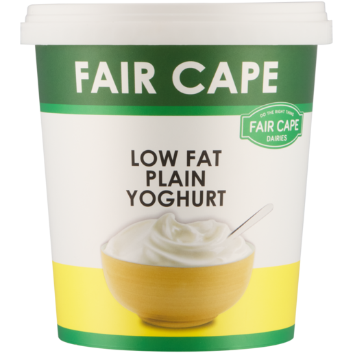 Fair Cape Low Fat Plain Bulgarian Yoghurt 1kg