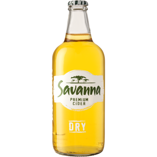 Savanna Premium Dry Cider Bottle 500ml