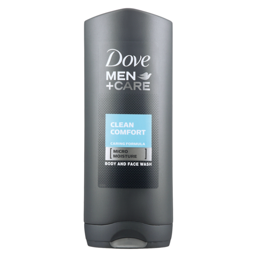 Dove Men + Care Clean Comfort Body & Face Wash 400ml