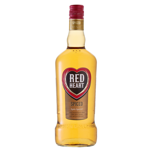 Red Heart Spiced Spirit Aperitif Bottle 750ml