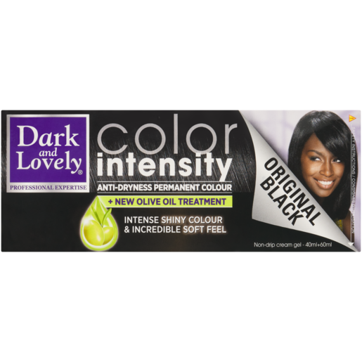 Dark and Lovely Black Hair Colour 100ml