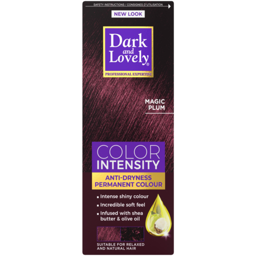 Dark and Lovely Magic Plum 950 Colour Intensity Conditioning Colour Cream Gel Kit 100ml 5 Piece