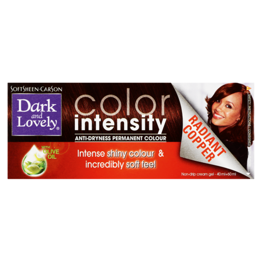 Dark and Lovely Color Intensity Radiant Copper Hair Colour 100ml