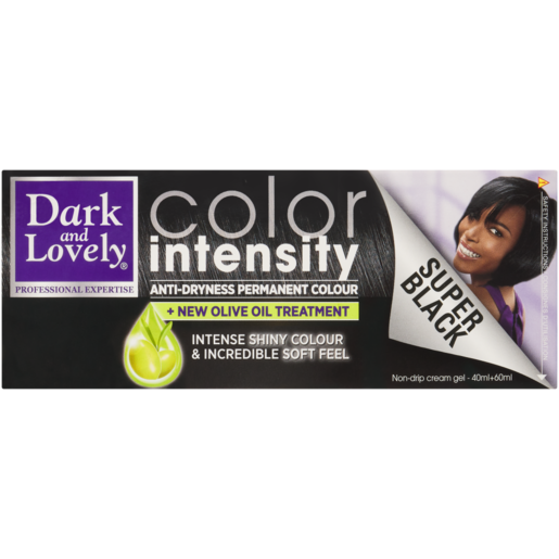 Dark & Lovely Colour Intensity Super Black Anti-Dryness Hair Cream 100ml |  Hair Colourants & Dyes | Hair Care | Health & Beauty | Shoprite ZA