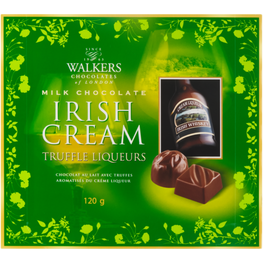 Walkers Irish Cream Truffle Liqueurs 120g