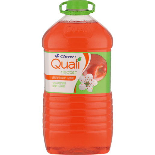 Quali 50% Apple Berry Fruit Nectar Juice Bottle 3L