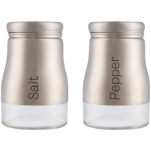 Glass Salt Or Pepper Holder (Assorted Item - Supplied At Random)