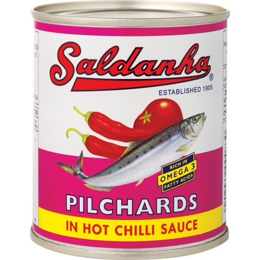 Saldanha Pilchards In Hot Chilli Sauce 400g