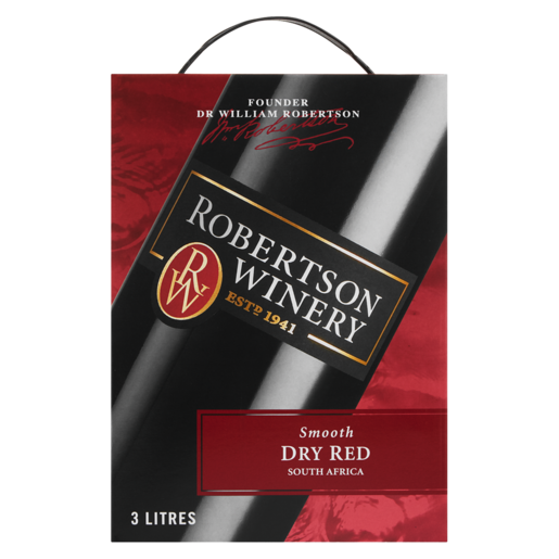 Robertson Winery Smooth Dry Red Wine Box 3L