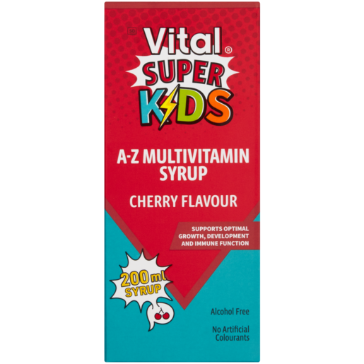 Vital Kids A-Z Multivitamin Syrup 200ml
