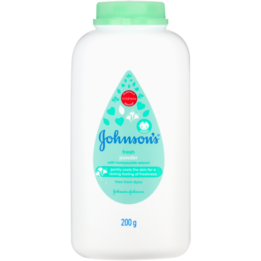 Johnson's Fresh Baby Powder With Honeysuckle Extract 200g