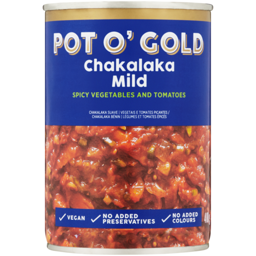 Pot O' Gold Mild Chakalaka 410g 