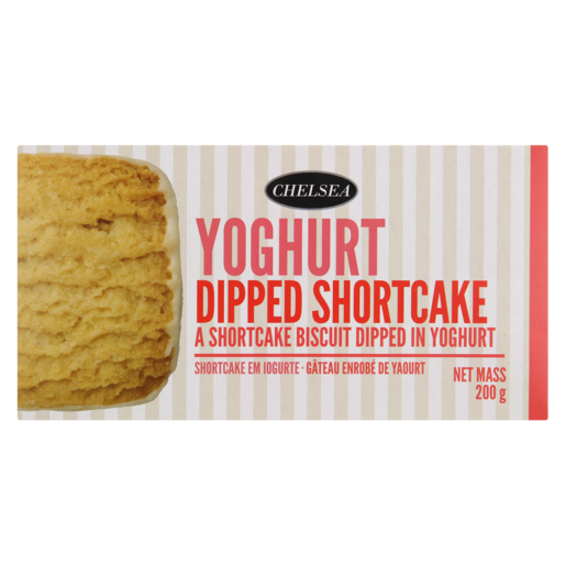 Chelsea Yoghurt Dipped Shortcake Biscuit 200g