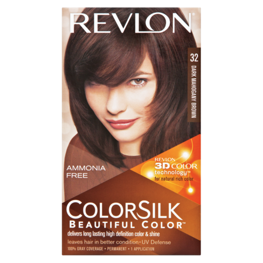 Revlon ColorSilk Mahogany Brown 32 Hair Dye