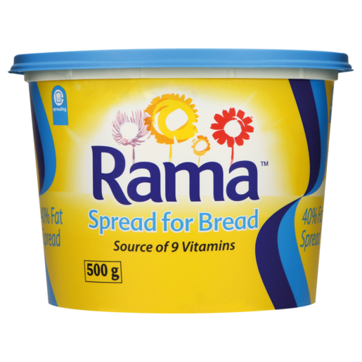 Rama 40% Fat Spread For Bread Tub 500g