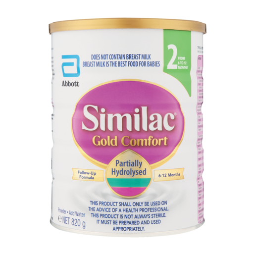 Similac Gold Comfort 2 Follow-Up Formula 6-12 Months 820g