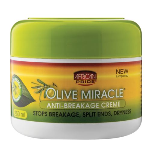 African Pride Olive Miracle Anti-Breakage Hair Crème 250ml