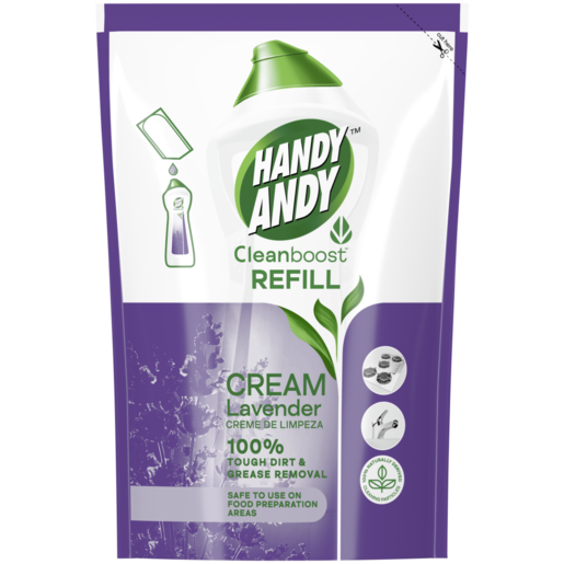 Handy Andy Lavender Multipurpose Cleaning Cream Refill 750ml