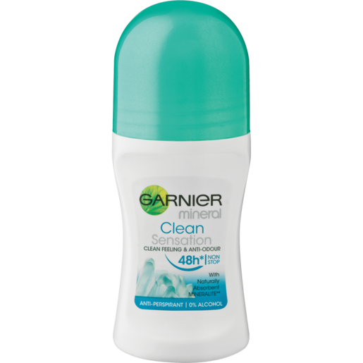 Garnier Mineral Clean Sensation Anti-Perspirant Roll-On 50ml