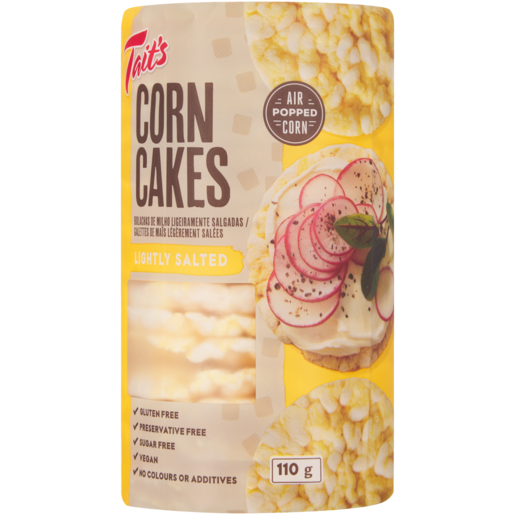 Tait's Lightly Salted Corn Cakes 110g