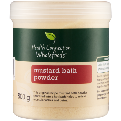 Health Connection Wholefoods Mustard Bath Powder 500g