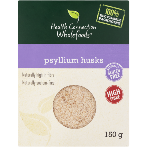 Health Connection Wholefoods Psyllium Husks 150g