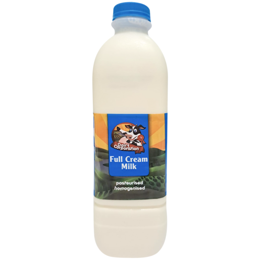 Dairy Corporation Full Cream Milk 1L 