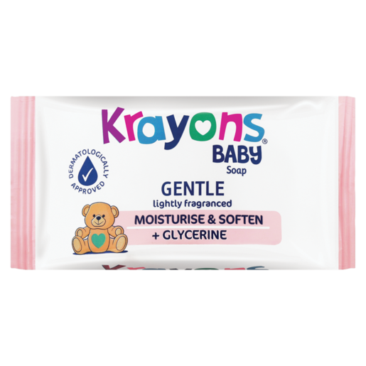 Krayons Lightly Fragranced Baby Soap 100g