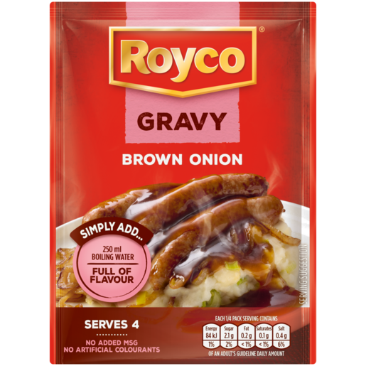 Royco Brown Onion Instant Gravy Pack 32g