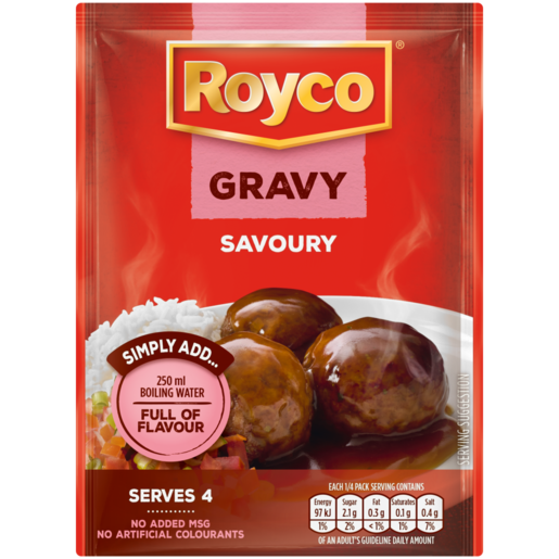 Royco Savoury Flavoured Instant Gravy Pack 32g