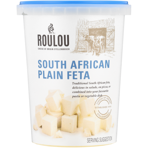 Roulou Plain Feta Cheese 400g