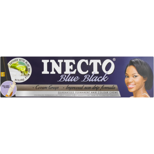 Inecto Plus After-Colour Blue Black Treatment With Aloe & Milk Protein Conditioner 50ml