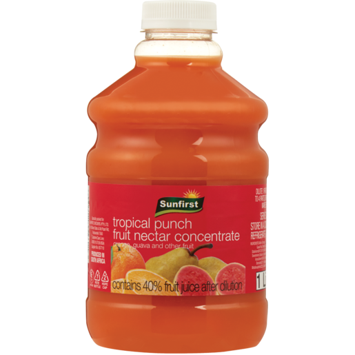Sunfirst Tropical Punch Concentrated Nectar Blend 1L